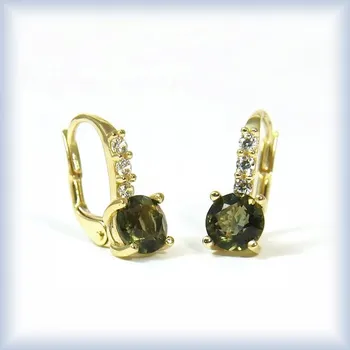 Náušnice bílé zlato