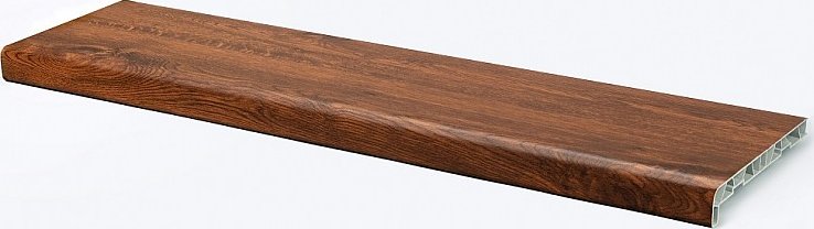 Plastové parapety PREMIUM Ořech šířka 50mm