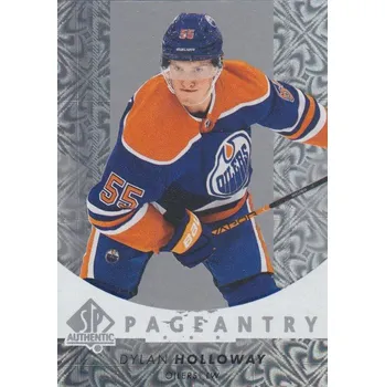 Karetní hra insert RC karta DYLAN HOLLOWAY 22-23 SP Authentic Pageantry Rookie číslo P-78