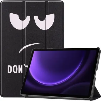 Pouzdro na tablet VSECHNONAMOBIL 65776 ART Zaklápěcí pouzdro pro Samsung Galaxy Tab S10 FE / Tab S10 Lite / Tab S9 FE DON´T TOUCH ME
