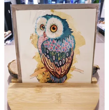 Balící papír Přáníčko Sova - KUBUdesign 0001768