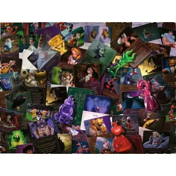 Puzzle RAVENSBURGER Puzzle Disney Villainous: Ti nejhorší přicházejí připraveni 2000 dílků 132770