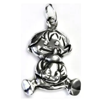 Přívěsek Stříbrný přívěsek kluk - P419 (Stříbrný chlapeček)