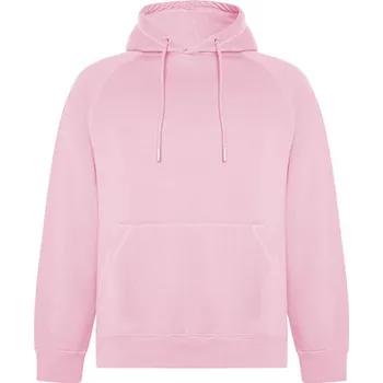 Pánské oblečení Roly Vinson Pánská mikina s kapucí SU1074 Light Pink 48 XL