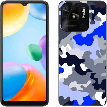 Pouzdro na mobilní telefon Gelový kryt mmCase na Xiaomi Redmi 10C - maskáčový vzor 8