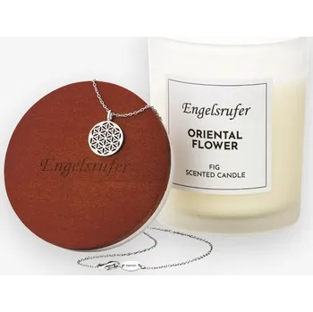 Náhrdelník Svíčka ENGELSRUFER Náhrdelník Květ života ERJC-LIFL