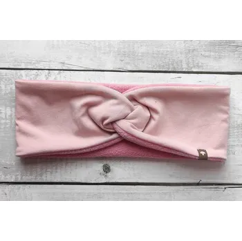 Organizér oblečení Čelenka zimní křížená růžová - Houba