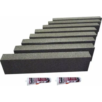 Komín CIKO Přechodový díl k napojení parozábrany na cihelný komín, dvouprůduch