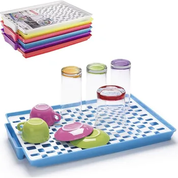 Organizace kuchyně odkapávač nádobí S VLOŽKOU 41,5x27x3,5 UH