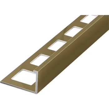 ukončovací lišta ACARA SP3 ukončovací lišta L, PREMIUM, hliník elox bronz, 12,5 mm, 2,5 m