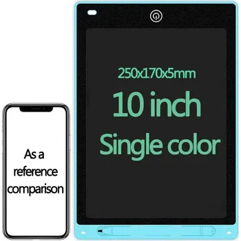 Dětské razítko Čína Kreslící tablet s LCD monitorem - jednobarevné písmo Barva: Sv. modrá, Velikost: 10 palců