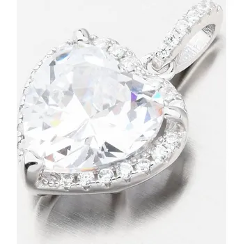 Přívěsek Dámský přívěsek stříbro 925 srdce HST-13314