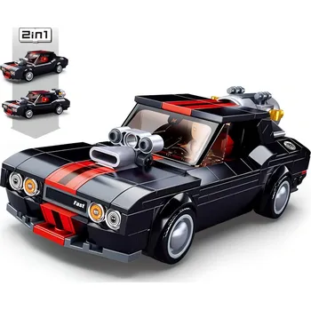 Stavebnice Sluban Model Bricks M38-B1085 Pouliční závodní auto 2v1