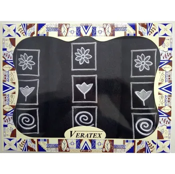 Ručník Veratex Dárková sada vyšívaných ručník froté, výběr barev Barva: černá