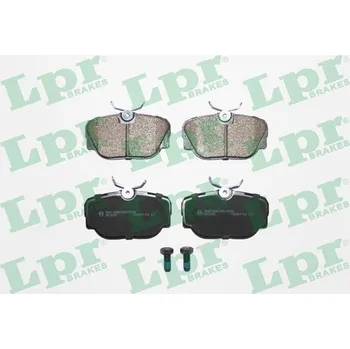 Brzdová destička Sada brzdových destiček, kotoučová brzda LPR 05P739