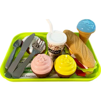 Dětská kuchyňka Sada Fastfood 12 ks