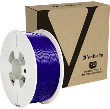 Příslušenství k 3D tiskárně Verbatim 55055 55055 vlákno pro 3D tiskárny PETG plast 1.75 mm 1 kg modrá 1 ks