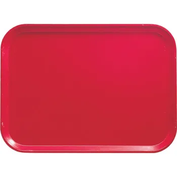 Podnos fiberglass 27 × 35 cm, červený