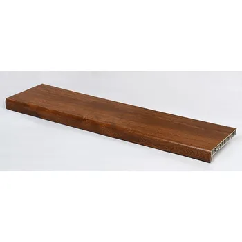 Parapet Komůrkové parapety Extradur Ořech šířka 50mm