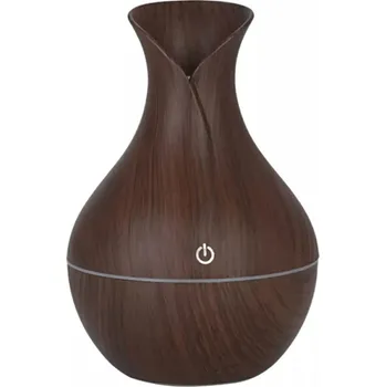 Zvlhčovač vzduchu Zvlhčovač vzduchu s LED podsvícením, tmavě hnědý