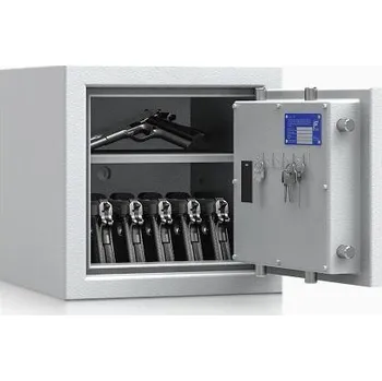 Trezor ISS Trezor Safe4Gun 593102.02 EL, třída I, světle šedý