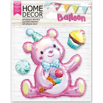 Samolepící dekorace ARGUS Nálepka na zeď medvídek 23310002