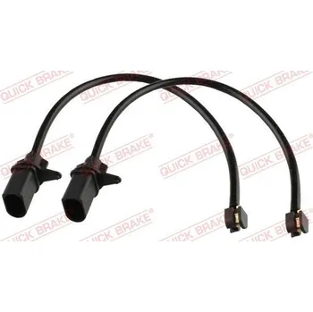 Brzdový systém Výstražný kontakt, opotřebení obložení Quick Brake WS 0487 A