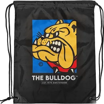 Sportovní vak Batoh Bulldog String s logem černý objem 14l