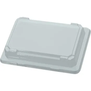 Jednorázové nádobí Víko SUSHI rPET 166x115x30mm transparentní - 300 ks