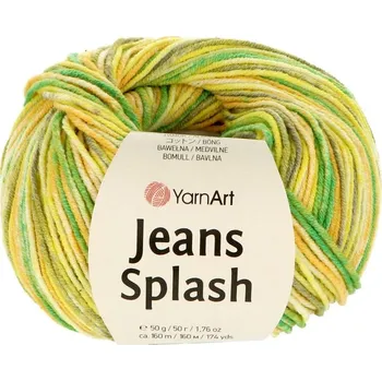 Galanterie YarnArt Jeans Splash 948 žlutá