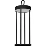 CENTURY LED venkovní stolní lampa ATHENA nabíjecí USB 3000K IP54 černá