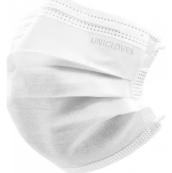 rouška Jednorázová rouška Unigloves bílá 50ks