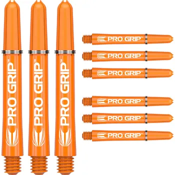 Příslušenství pro šipky Násadky Target Pro Grip Orange Medium 3 sady