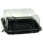 1110DXN30 Tác čtverec PET 110x100x20mm černý - 570 ks