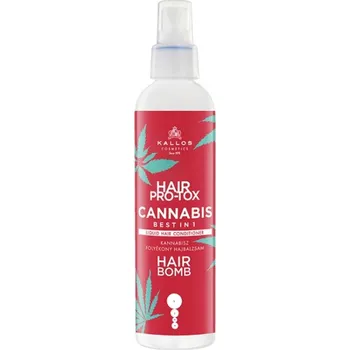 Kallos Pro-Tox Cannabis Hair Bomb bezoplachový kondicionér 200 ml