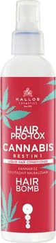 Kallos Pro-Tox Cannabis Hair Bomb bezoplachový kondicionér 200 ml