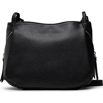 Kabelka Dámská kožená kabelka 5635 černá, MAXFLY