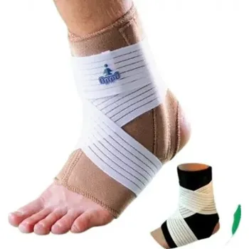 Ortéza hlezenní 1008 se spirálovou výstuží - S—Bílo-béžová