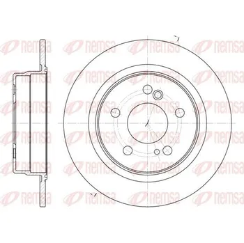 Brzdový kotouč Brzdový kotouč REMSA 6270.00