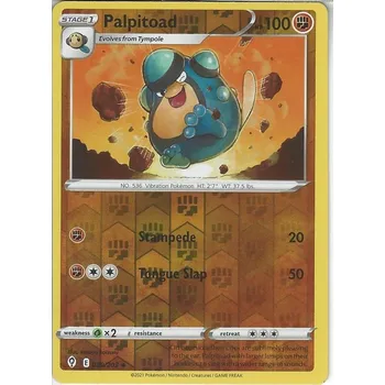 Společenská hra Pokémon karta Palpitoad 089/203 Reverse Holo