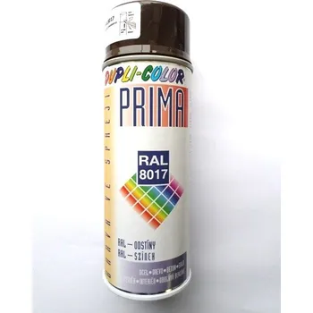 Barva ve spreji PRIMA Ral 8017 hnědá čok.400 ml