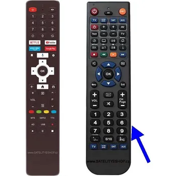 Sharp 32FG2EA náhradní dálkový ovladač