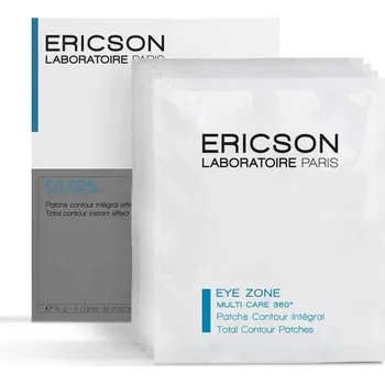 Péče o oční okolí ERICSON LABORATOIRE - E1055 / EYE ZONE TOTAL COUNTOUR PATCHES – Oční konturovací náplasti na oči 4x2 ks