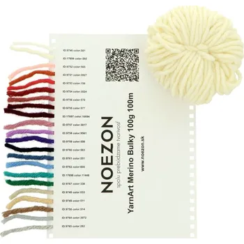 Galanterie Vzorník vln YarnArt Merino Bulky Wool