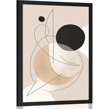 Plakát Dovido Plakát abstraktní tvary No8