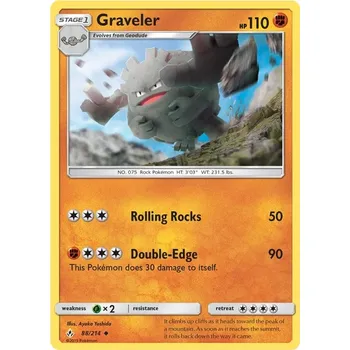 Karetní hra Graveler 088/214 - Unbroken Bonds Typ karty: Non-Holo