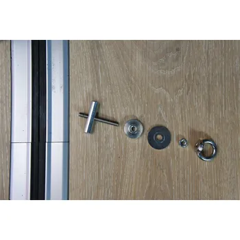 Upínací popruh Upínací oko do podlahové kolejnice vícefunkční M6