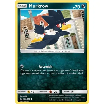 Sběratelská karetní hra Murkrow 108/214 - Unbroken Bonds Typ karty: Non-Holo
