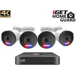 iGET HOMEGUARD HGNVK88504 - PoE 4K UltraHD NVR CCTV 8CH + 4x kamera