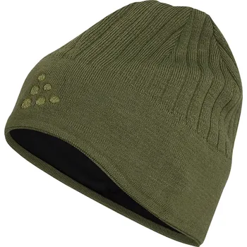 Čepice Zimní čepice CRAFT ADV WINDBLOCK KNIT HAT 1912380-636000 – Olivová S/M